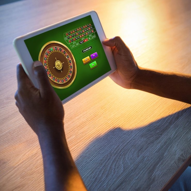 Pengguna Indonesia membaca halaman olahraga mobile